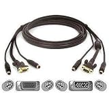 Belkin 25ft All In One PS2 KVM Cable Kit Gold for Omniview PS2