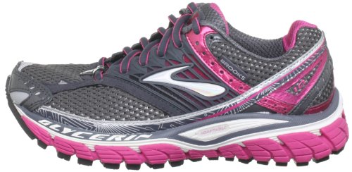 Brooks Women's Glycerin10 W Pink/Black/Silver Trainer 1201121B761 8 UK, 10 US