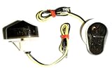 Motorcycle 02-08 Yamaha LED Flushmount Turn Signals Smoked Flush Mount Indicators Signals Fits R1 R6 R6S FZ1 FZ6