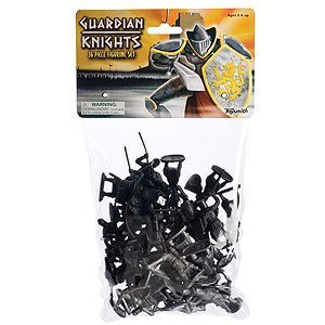 Guardian Knights: Set 36 Plastic Toy Medieval Knight Figures