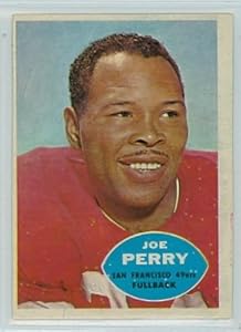 1960 Topps FB 114 Joe Perry 49ers Excellent