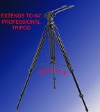 Tiffen Davis & Sanford ProVista 7518 Tripod and Head, 75 Video Tripod With FM-18 Fluid Head. (Head Supports up to 18 lbs., Tripods 25 lbs.)