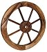CARTWHEEL 80cm WOODEN WHEEL/ BRAND NEW