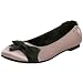 Amy Jo Gladstone Women's Bow Flat,Taupe,9 M