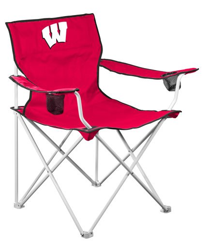 Wisconsin Badgers Deluxe Tailgating Chair