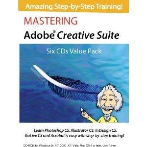 Adobe Photoshop/Illustrator/InDesign/GoLive CS Step-by-Step Training (6-CD Courses)