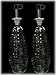 New Glass Olive Oil and Vinegar Cruet Set Drizzlers