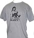 Rambo Get Some Baby Slogan Men's Gray Vintage T-shirt