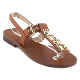 Michael by Michael Kors Dawn Thong Brown sandals