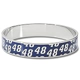 Ladies Driver Number 48 Jimmie Johnson Enamel Nascar Bracelet - New