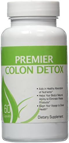 Premier Colon Detox- 60 Capsules, Time-tested Extra-strength High Trust Selling Brand By a 6-time Honoree Award Winning Manufacturer - Unparalleled with the Finest Quality Ingredients Found in Nature, Scientifically Tested While Remaining on the Cutting Edge of Nutritional Science; Exclusively Made in the USA for Your Colon Health- The Optimal Digestion, Absorption and Assimilation of Food- One Cornerstone of Your Overall Well Being.