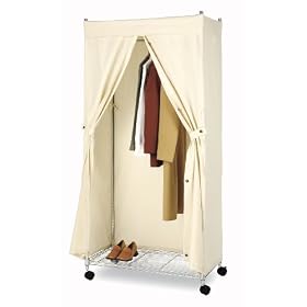 Whitmor  6462-389  Supreme Garment Rack Cover, Natural Canvas