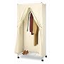 Whitmor  6462-389  Supreme Garment Rack Cover, Natural Canvas