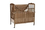American Baby Company Organic Cotton 3-Piece Porta-Crib Set, Mocha