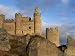 Castle Surrounded by Stone Walls in Castile, Spain Photographic Poster Print by Carsten Peter, 16x12