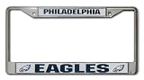 Philadelphia Eagles White Chrome Frame