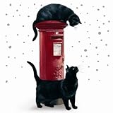 Kitchen & Housewares : Postman Cat Luxury Christmas Card Pack