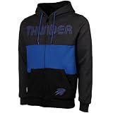 NBA Oklahoma City Thunder Showdown Hoodie - Charcoal/Royal Blue (Large)