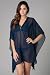 Vince Camuto Twilight Beach Tunic - Medieval Blue - XS/S