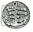 ANCHOR BELT BUCKLE