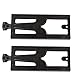 Grill Parts Zone 2 Pack Cast Iron Burner Replacement for Lynx and DCS 27, 27 Series, 27A-BQRSS Gas Models C