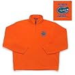Florida Gators NCAA "Glacier" Fleece Pullover Sweatshirt (Mango) Florida Gators NCAA "Glacier" Fleece Pullover Sweatshirt (Mango)