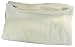 Quality Bamboo Sports Gym Towel with Pocket and Zipper - White