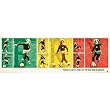 (12x36) Bob Marley (Playing Soccer) Music Poster Print