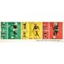 (12x36) Bob Marley (Playing Soccer) Music Poster Print