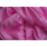 "Rose Petal Pink" Belly Dance Silk Veil for Belly Dancers