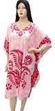 Remarkable Printed Plus Size Short Kaftan Caftan Cover Up XMas Christmas Gift