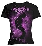 Tee-Shirt Noir Femme Michael Jackson 