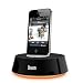 Satechi iBase Dock Station Stereo Round Speaker Made for iPad, iPad 2, iPad 3, iPhone 4S, 4, 3GS, 3G, iPod Touch 1st, 2nd, 3rd, 4th Gen, Nano 6th Gen, Classic