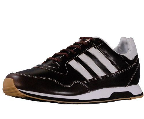 Adidas Men's ZXZ Leather FTR Casual Shoe White, Chocolate (10.5)