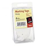 AVERY-DENNISON / AVE11014 / Pre-Strung Price Tags, 1-1/8 x 3/4, White, 100 per Pack / Sold as 1 PK