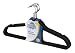 Woolite Garment Care Velvet Hangers 6 Count, Black