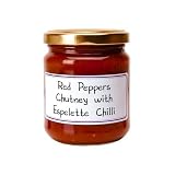 3 jars of L'Epicurien French imported Red Peppers Chutney with Espelette Chili 7.4 oz jar ~ save on shipping too!