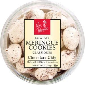 Low Fat Chocolate Chip Meringue Cookies   5.0 oz