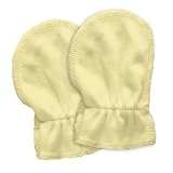 green sprouts 2 Pack Organic Cotton Mitts, 0-6 Weeks, Bamboo