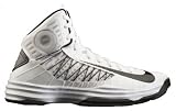 Nike 524882100 Lunar Hyperdunk 2012 TB Men's Basketball Shoes (White/Black-Metallic Silver)