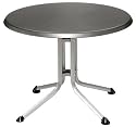 Kettler Tisch 115 cm silber/eisengrau Alu-Klapptisch, rund