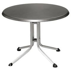 Kettler Tisch 115 cm silber/eisengrau Alu-Klapptisch, rund