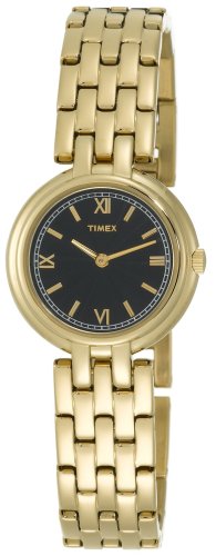 Timex Womens Gold Tone Analog Dress Stainless Steel Bracelet Watch T2M939