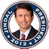 JINDAL for PRESIDENT 2012 Picture Political Pinback Button 1.25