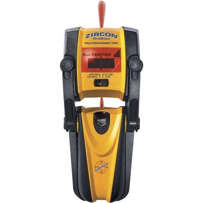 Zircon MultiScanner i700 Center-Finding Stud Finder with Metal and AC Electrical Scanning and DVD How-To guide