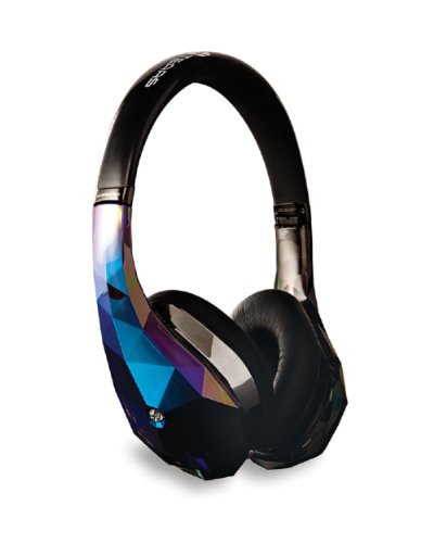  Monster Diamond Tears On-Ear Headphones, Black 