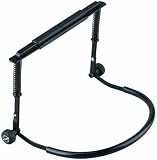 Produkt-Bild: Mundharmonikahalter, ideal f&uuml;r Bluesharps, schwarz, mit Gummi&uuml;berzug