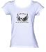 PEOPLE LIKE YOU MAKE ME WANT TO RUN YOU OVER WITH MY SHOPPING CART *Bella Ladies/ JUNIORS Short Sleeve Scoop Neck FITTED TEE (T-Shirt) Various Colors