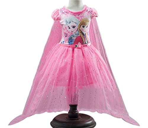 Eyekepper Short Sleeve Princess Dress Birthday Party Tutu Dresses