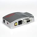 KanaaN PC VGA zu TV Composite Video RGB Konverter mit SCART-Adapter und Cinch Kabel